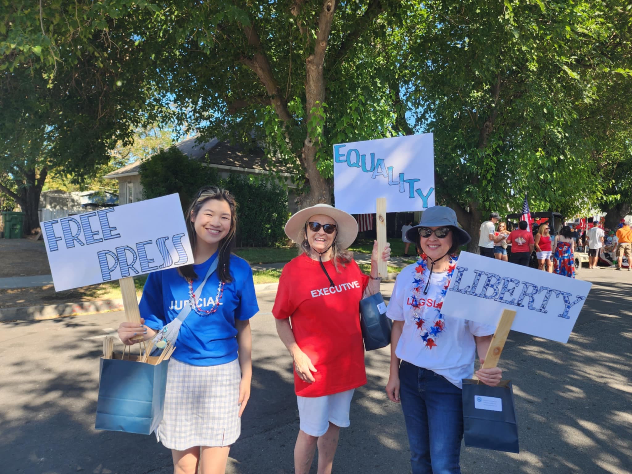 Marching for Democracy: DCoGT in Tracy's Independence Day Parade